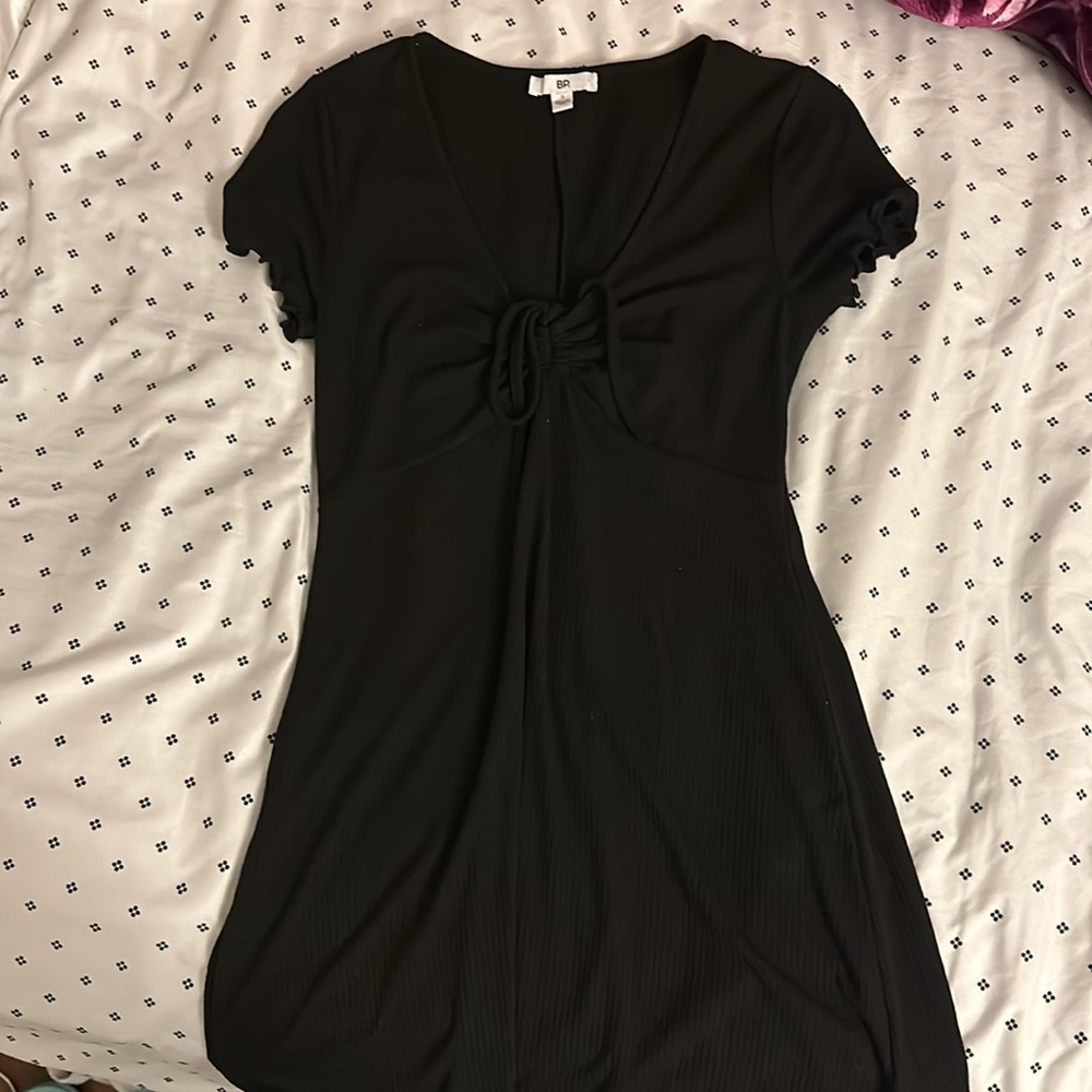 Black, dress, brand BP